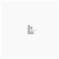 Orecchini Mabina Donna A, B, COOL in Argento Zircone 563569L - 563569L